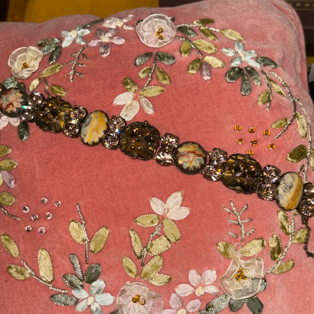 Sorrelli Multicolor Stone and Crystal Statement Necklace